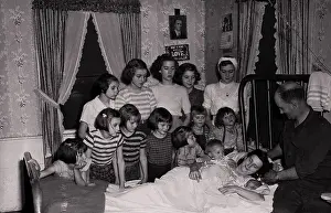 Maine Prints: Parents with 14 Children