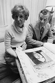 Parents of Karen Ann Quinlan with Magazine Bearing Her Photo
