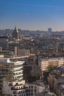 Images Dated 9th November 2013: Paris city view with Paris army museum as focal point