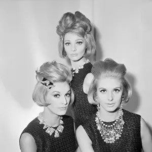 Hairdressing Prints: Paris Coiffures For Spring 1964