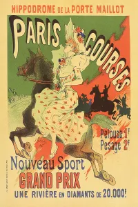 T1682547 Prints: Paris Grand Prix Racing - The New Sport
