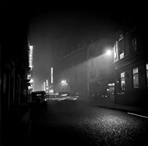 On The Street Prints: Paris At Night