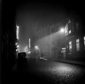 On The Street Prints: Paris At Night