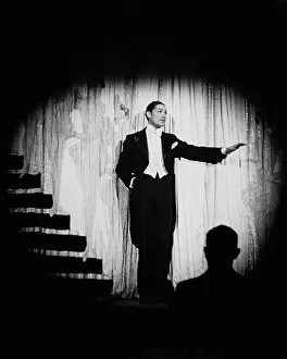 Huty36284 Prints: Paris Nightclub Entertainer
