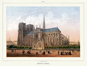 Seine Prints: Paris. Notre Dame