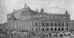 Concert Hall Prints: Paris Opera House