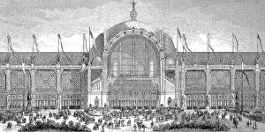 Castles Prints: The Paris World's Fair, called Exposition Universelle in French