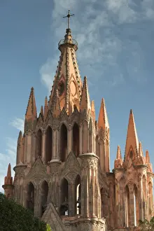 San Miguel De Allende Prints: Parish church
