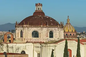 San Miguel De Allende Prints: Parish church and Church of the Nuns