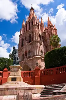 Railing Prints: Parish church - San Miguel de Allende - Guanajuato