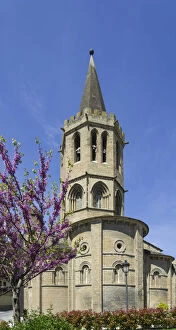 Images Dated 6th May 2013: Parish church of Santa Maria la Real, Sanguesa, Navarre, Spain