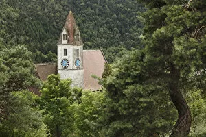 Images Dated 19th June 2011: Parish church, Senftenberg, Kremstal calley, Wachau, Lower Austria, Austria, Europe