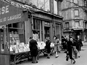 Euro Prints: Parisian Bookshop