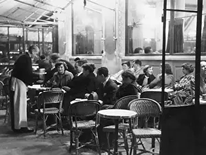 Eating Out Prints: Parisian Cafe