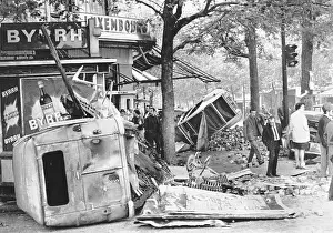 Rioting Prints: Parisians Inspect Riot Damage 1968