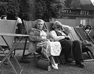 Deckchair Prints: Park Yawn