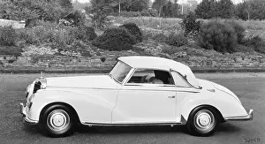 Parked Prints: Parked Mercedes-Benz Convertible/1940S
