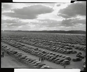 Parking Lot Filled to Capacity