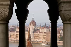 Danube River Collection: Parliament Building, Budapest, Hungary