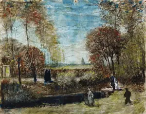 Van 1853 1890 Prints: The Parsonage Garden At Nuenen