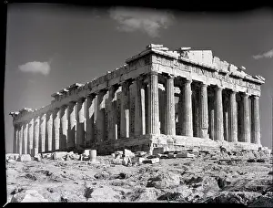 Parthenon Prints: The Parthenon On The Acropolis