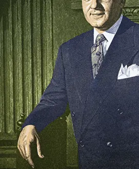 Neckwear Prints: Partial Portrait of Businessman