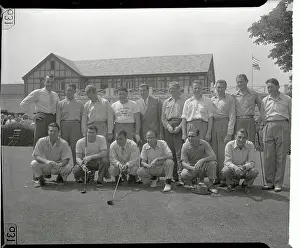 Flushing Prints: Participants in Golf Championship