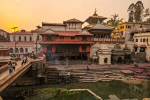 Images Dated 17th April 2016: Pashupatinath Temple in Kathmandu Nepal