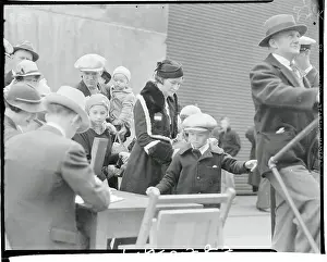 Passengers Boarding a Ship