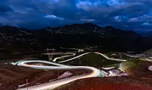 Alps Gallery: Passo dello Stelvio at Night
