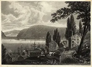 Pastoral Scene on Shore of Newburgh