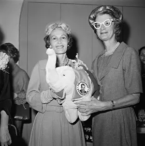 Governor Prints: Pat Nixon And Mary Todhunter Clark Rockefeller