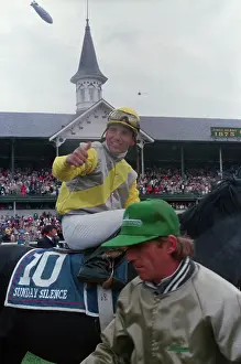 Pat Valenzuela Atop Sunday Silence