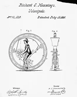 Planning Prints: Patent For R.C.Hemming'S Velocipede