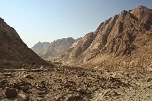 Mt Sinai Collection: Path leading to Mount Sinai