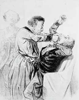 Patient Having Teeth Pulled