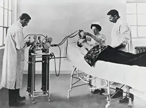 Nurse Prints: Patient Receiving Anesthesia