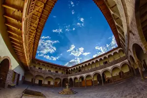 Patio Prints: Patio in Cusco