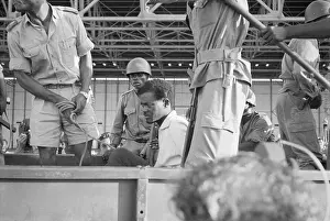 Rope Prints: Patrice Lumumba Arrested In Army Truck