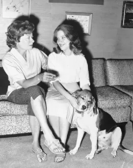 Patricia Brown Sitting with Mother