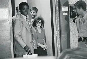 Patricia Hearst Being Escorted from Jail