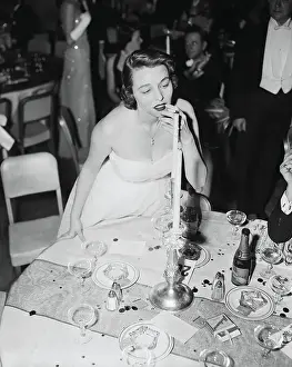 Patricia Neal Lighting Cigarette