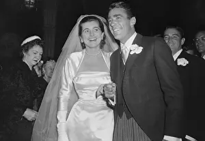 Patricia and Peter Lawford Smiling