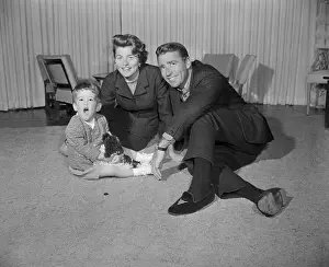 Patricia and Peter Lawford with Son Christopher