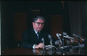 Patrick Lucey Speaking at News Conference