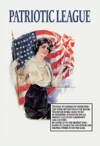 Navy Prints: Patriotic League