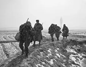 Snowfall Prints: Patrol in Korea