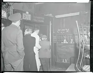 Tiredness Prints: Patrons Leaving Bar