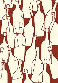 Images Dated 19th January 2015: Pattern of Bottles