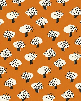Pattern Artwork Illustrations Collection: Pattern of Trees